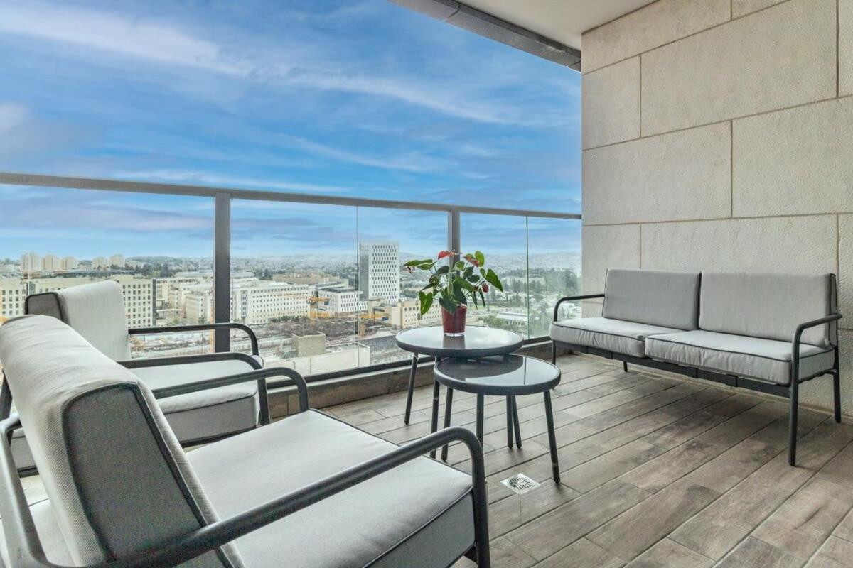 Magical 2Br Parking With Amazing View In City Gate Apartment Jerusalem Exterior photo